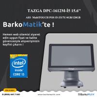 TAZGA DPC-1612M-İ5 15.6 AIO M.TOUCH POS I5-3317U/4GB/120GB